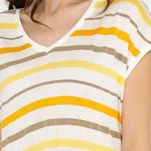 B.Young Striped Rokoko T-Shirt*Women Tops & Blouses