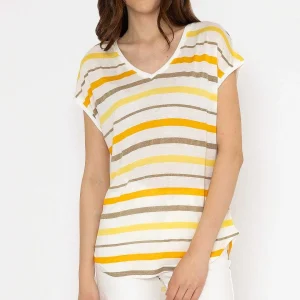 B.Young Striped Rokoko T-Shirt*Women Tops & Blouses