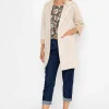 Pala D'oro 3/4 Suede Jacket In Beige*Women Coats & Jackets