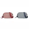 Hampton Tajo Double Zip Box Bag In Red* Accessories