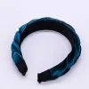 SOUL Accessories Teal Velvet Plaited Hairband* Hair Bands