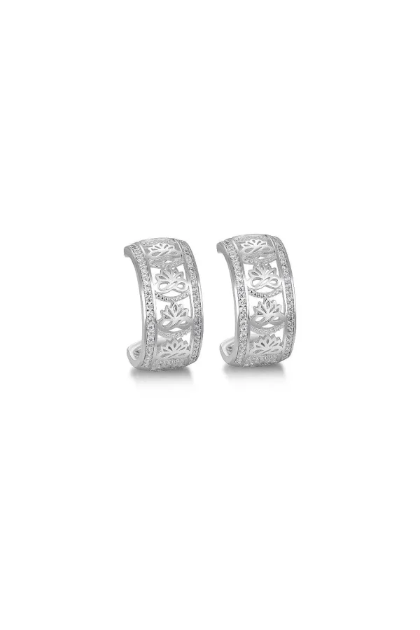 Newbridge Silverware Jewellery Tiamo Hoop Earrings* Boxed Gifts