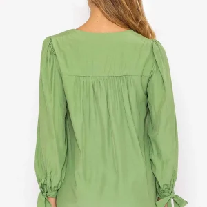 Rowen Avenue Tie Sleeve Top In Sage*Women Tops & Blouses