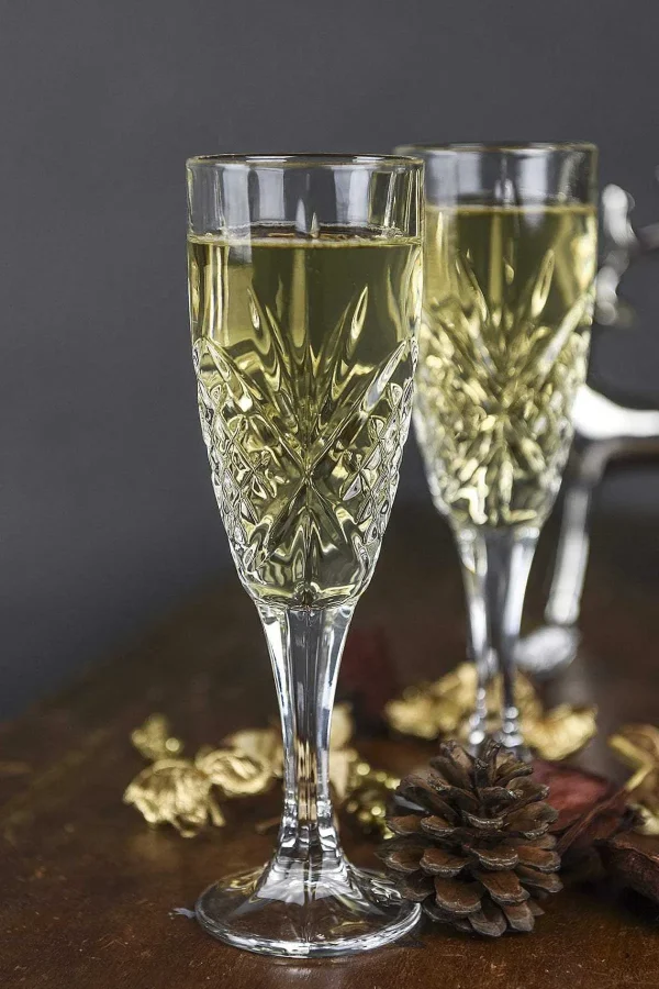 Killarney Crystal Trinity Champagne Glass Set* Homeware