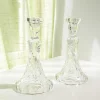 Killarney Crystal Trinity Crystal Candlesticks Set* Homeware