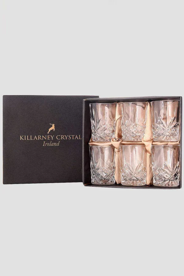 Killarney Crystal Trinity Shot Glass Set* Homeware