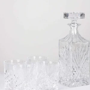 Killarney Crystal Trinity Whiskey Decanter Set* Homeware