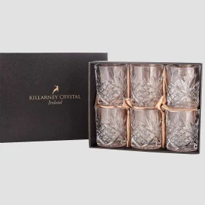 Killarney Crystal Trinity Whiskey Glass Set* Homeware