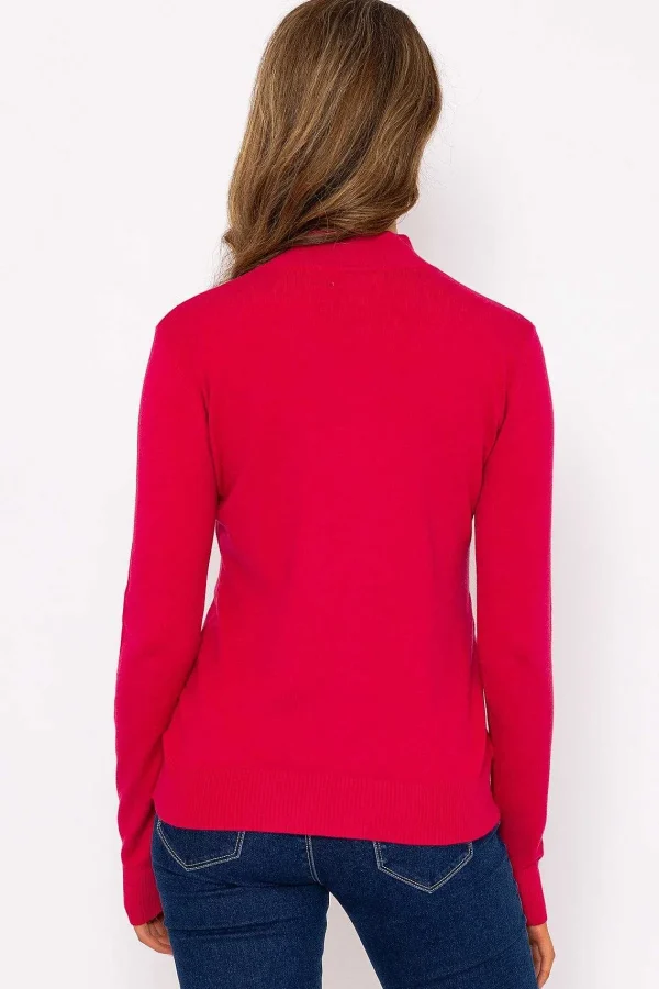J'aime la Vie Turtleneck Knit In Pink*Women Jumpers & Cardigans