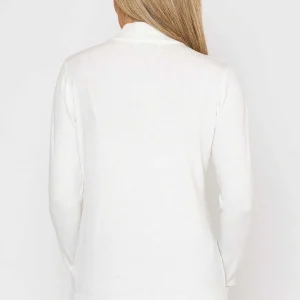 J'aime la Vie Turtleneck Knit In White*Women Jumpers & Cardigans