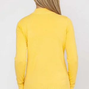 J'aime la Vie Turtleneck Knit In Yellow*Women Jumpers & Cardigans