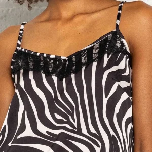 Pala D'oro Sport Valentina Cami In Zebra Print*Women Tops & Blouses