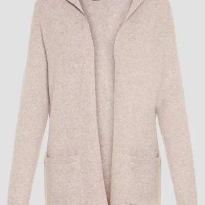 Vero Moda Curve Pink Hooded Cardigan*Women Jumpers & Cardigans