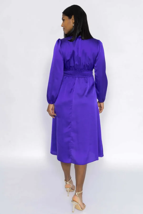 Pala D'oro Veronica Midi Dress In Purple*Women Dresses & Jumpsuits