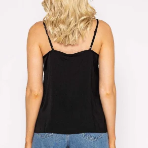 Vero Moda Victoria Cami In Black*Women Tops & Blouses