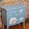 Carraig Donn HOME Vienna Navy Floral 3 Drawer Chest* Homeware