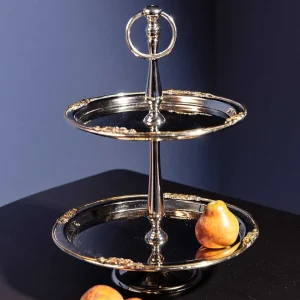 Atticus & Stone Vintage 2 Tier Server* Homeware