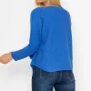 Pala D'oro V-Neck Jumper In Blue*Women Jumpers & Cardigans