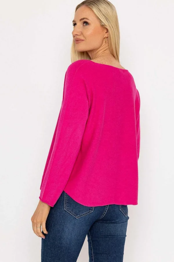 Pala D'oro V-Neck Jumper In Pink*Women Jumpers & Cardigans