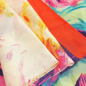 SOUL Accessories Watercolour Scarf In Red* Accessories