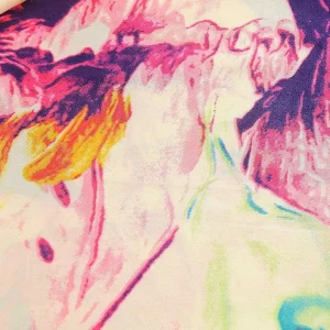 SOUL Accessories Watercolour Scarf In Red* Accessories
