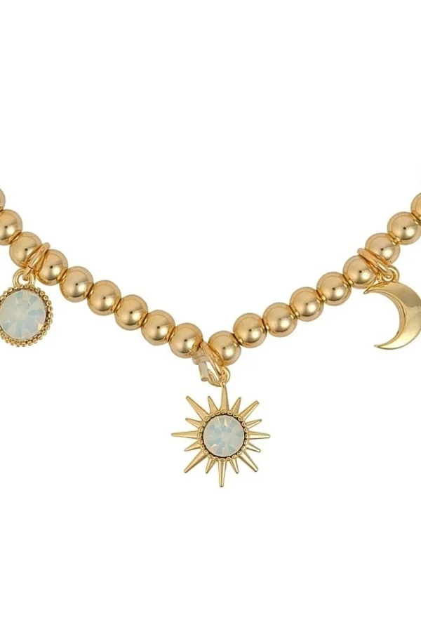 Knight & Day White Opal Crystal Sunshine Bracelet*Women As Seen On Social