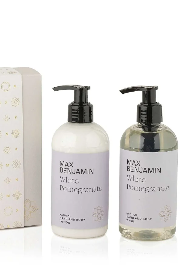 Max Benjamin White Pomegranate Wash & Lotion Gift Set* Homeware