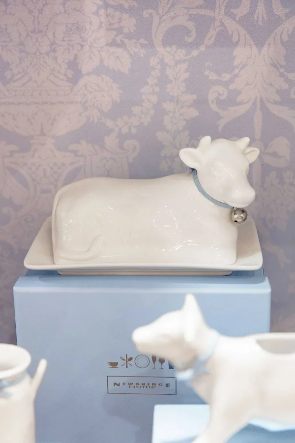 Newbridge Silverware Whiteware Butter Dish* Homeware