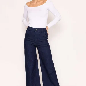 Pala D'oro Wide Leg Jeans In Denim*Women Jeans & Trousers