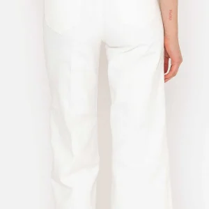 Oraije Windy Crop White Denim Jeans*Women Jeans & Trousers