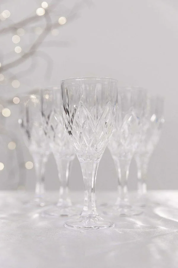 Newbridge Silverware Wine Set Of 6 Glasses* Homeware