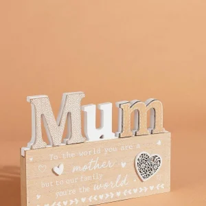 Carraig Donn HOME Wooden Mum Plaque* Homeware