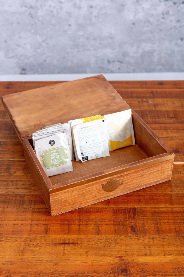 Carraig Donn HOME Wooden Tea Box* Homeware