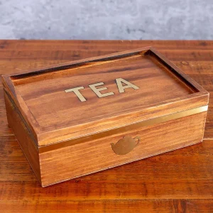 Carraig Donn HOME Wooden Tea Box* Homeware