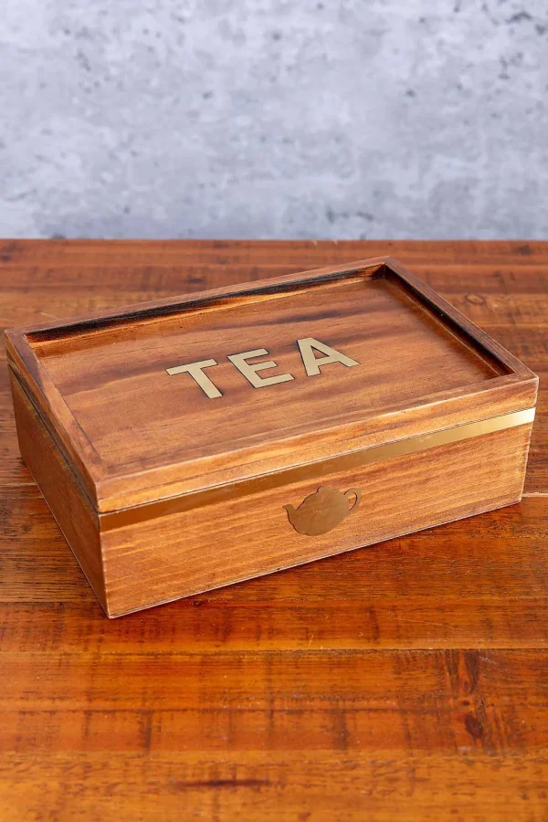 Carraig Donn HOME Wooden Tea Box* Homeware