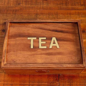 Carraig Donn HOME Wooden Tea Box* Homeware