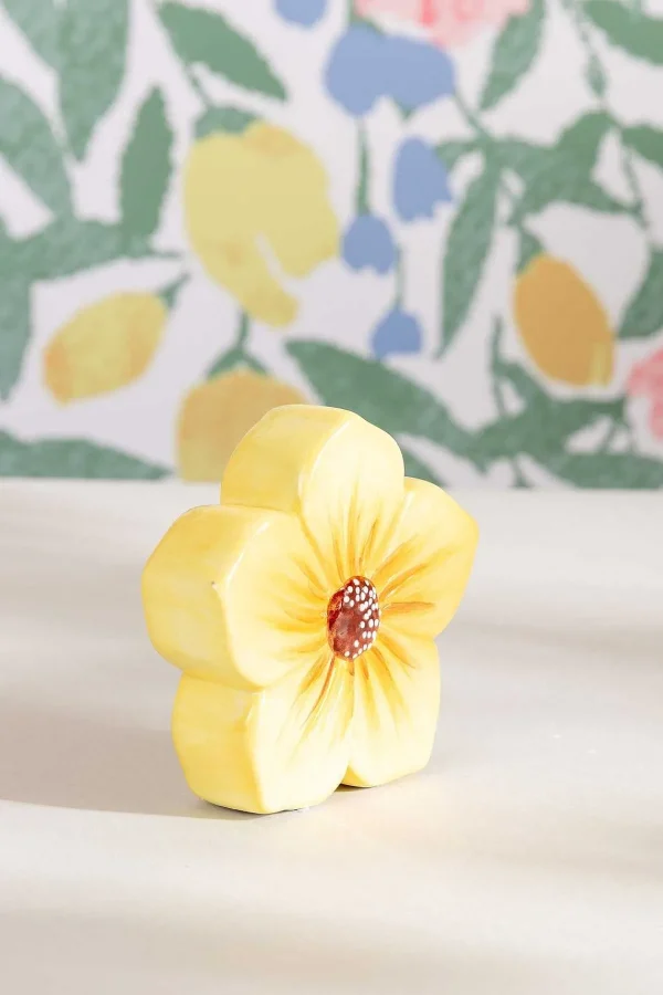 Carraig Donn HOME Yellow Ceramic Decorative Flower* Homeware