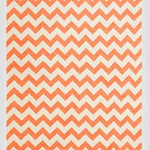 Scatter Box Ziggy Throw 127X178Cm In Orange And Grey* Homeware